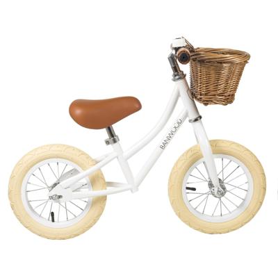 First-Go Loopfiets - White